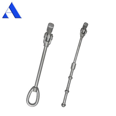Lunghezza personalizzata Galvanizzato DNV GL Certificato Contenitore attrezzatura di laminazione Bar laminazione Lashing Rod per galvanizzazione a caldo