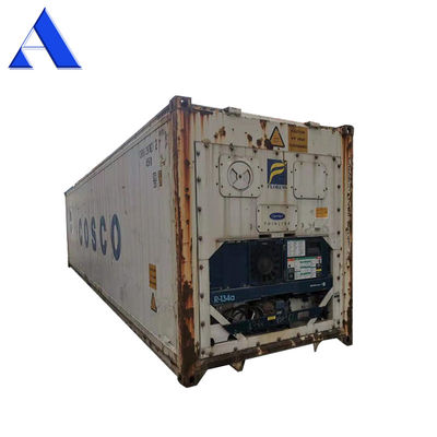 Container frigoriferi da 40 piedi per trasportatori di seconda mano Container da 40 piedi con pavimento a T