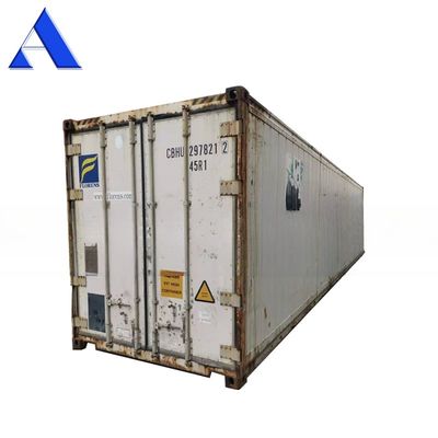 Container frigoriferi da 40 piedi per trasportatori di seconda mano Container da 40 piedi con pavimento a T