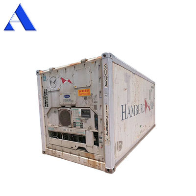 Contenitore frigorifero usato da 20 piedi a Dubai Dimensioni esterne 6058x2438x2591mm e personalizzato