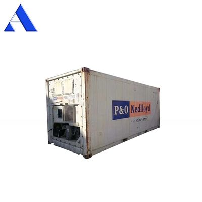 Contenitore frigorifero usato da 20 piedi a Dubai Dimensioni esterne 6058x2438x2591mm e personalizzato