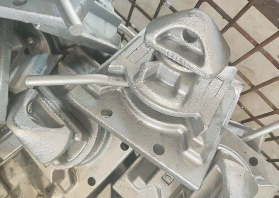 Compressione 2000KN Tensione 500KN attrezzature di fasciatura Materiali avvitati su serratura a torsione Tipo ISO Contenitore di trasporto serrature a torsione