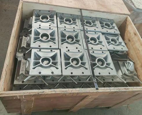 Compressione 2000KN Tensione 500KN attrezzature di fasciatura Materiali avvitati su serratura a torsione Tipo ISO Contenitore di trasporto serrature a torsione