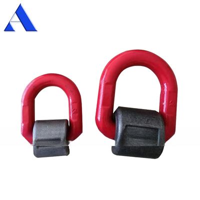 GL certificato 1.12T 2T 3T 5T 8T 15T Saldatura in acciaio legato su sollevamento D anello metallo D anello per parti di legatura dei container marini