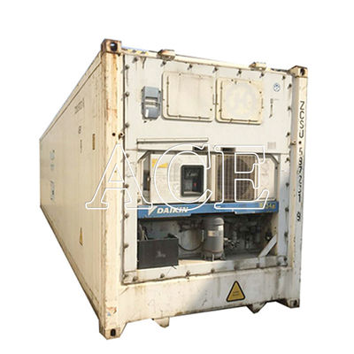 Contenitore di carico refrigerato da 20 piedi con dimensioni esterne 6058 x 2438 x 2591 mm