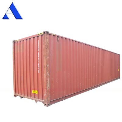 Contenitore a secco da 40 piedi presso Corten Steel Certificato CSC Contenitori usati con dimensioni interne di 12032 x 2352 x 2695 mm