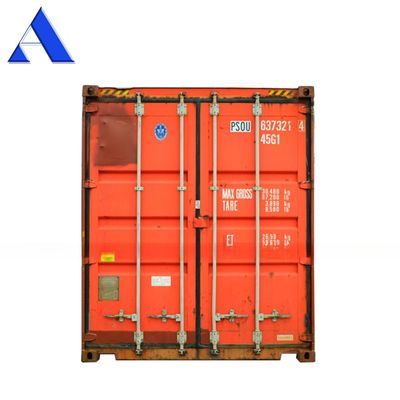 Contenitore a secco da 40 piedi presso Corten Steel Certificato CSC Contenitori usati con dimensioni interne di 12032 x 2352 x 2695 mm