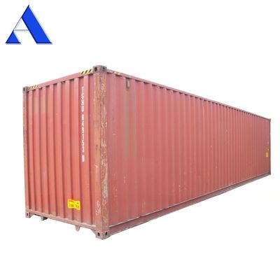 Contenitore a secco da 40 piedi presso Corten Steel Certificato CSC Contenitori usati con dimensioni interne di 12032 x 2352 x 2695 mm