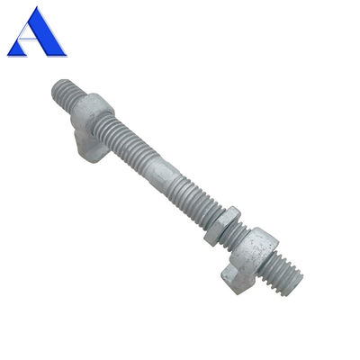 M.B.L Tensione 500KN Container Bridge Fitting Container Lashing Parts Regolabile 260mm 380mm