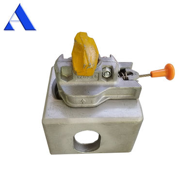 GL Certificato Container semi-automatico Twist Lock Casting Steel Container Lashing Equipment Parti per le esigenze del cliente