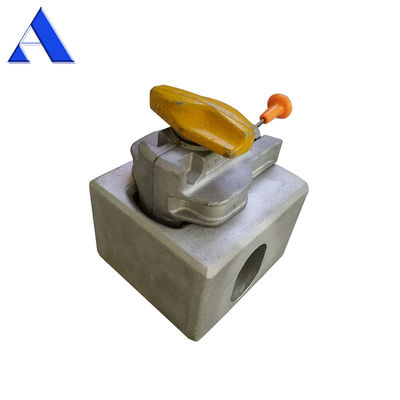 GL Certificato Container semi-automatico Twist Lock Casting Steel Container Lashing Equipment Parti per le esigenze del cliente