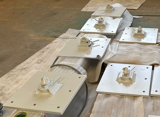 2000KN Tensione e 500KN Compressione Acciaio bullonato a serratura a tornitura Tipo ISO Serrature per container di spedizione Durable