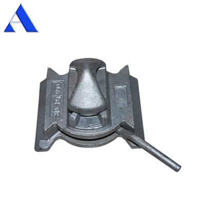 Fusione Acciaio Dovetail Bottom TwistLock 45 gradi o 55 gradi ISO Container di spedizione Twistlock M.B.L Shear 420KN