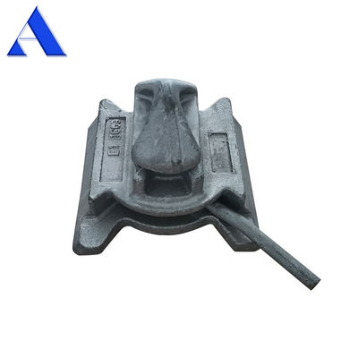 Fusione Acciaio Dovetail Bottom TwistLock 45 gradi o 55 gradi ISO Container di spedizione Twistlock M.B.L Shear 420KN