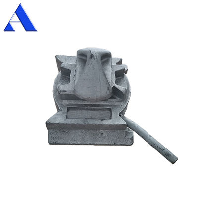 Fusione Acciaio Dovetail Bottom TwistLock 45 gradi o 55 gradi ISO Container di spedizione Twistlock M.B.L Shear 420KN