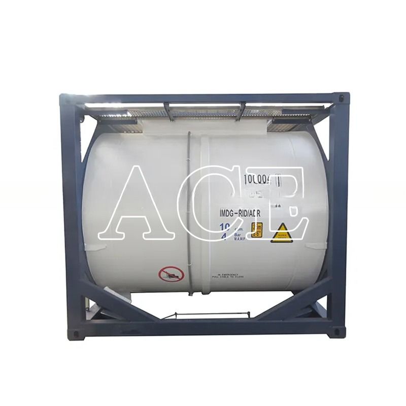 T11 10 piedi ISO serbatoio per acqua o carburante 316L in acciaio inossidabile UN portatile 10CBM 10000L SPA-H materiale telaio