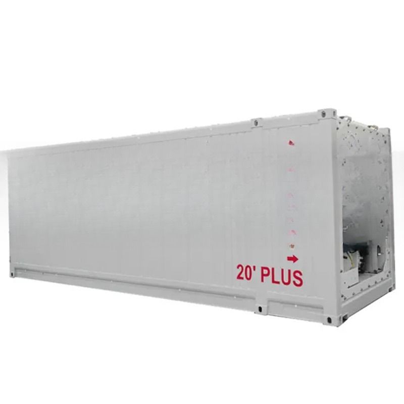 Dimensione personalizzata 23ft BV Certificato Contenitore di stoccaggio frigorifero -30- 30C Temperatura 380/440V