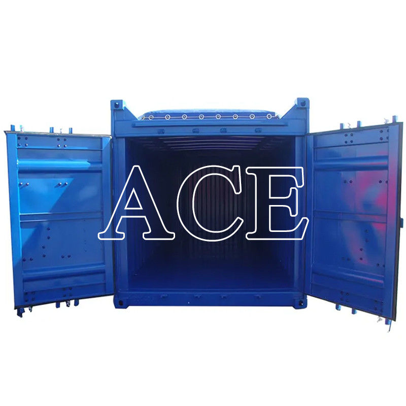 10 piedi DNV 2.7-1 Offshore Open Top Container con tarpaulin Cover Conforme ai requisiti delle piattaforme petrolifere e di gas offshore