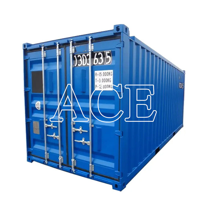 Container offshore da 20 piedi DNV 2.7-1 Standard 6m Oil Drilling Closed Box 20ft Lunghezza pavimento in acciaio Sling opzionale