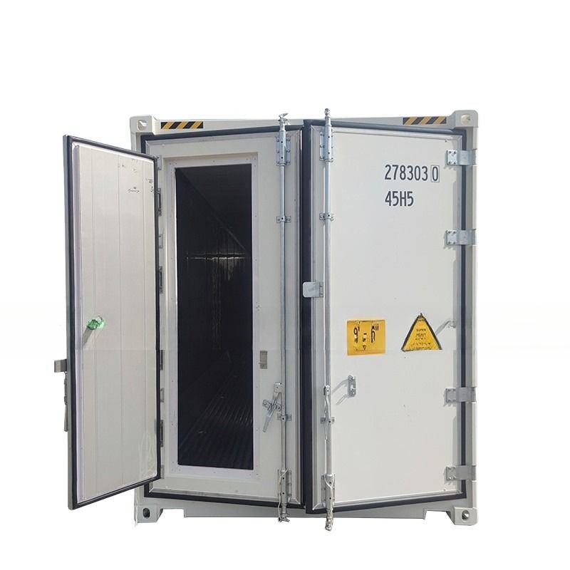 Funzione Stroage doppia porta oscillante posteriore 40ft PU spuma isolato Reefer corpo refrigerato Spedizione contenitore isolato