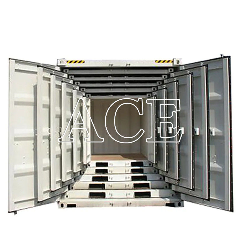 5 CBM Capacità Mini Container per spedizioni a colori personalizzati con logo da 5 piedi a 10 piedi di acciaio e materiale corten