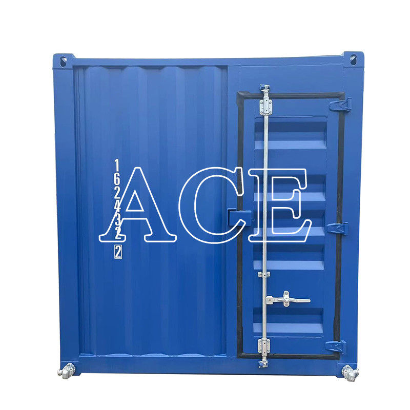 10 piedi 10 piedi 10 piedi Stainless CSC Plate Dry Storage Container di trasporto facile porta personale aperta 14,9CBM Capacità