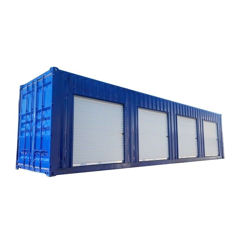 Contenitore certificato CSC a 40 piedi con porte a chiusura a rulli e dimensioni interne di 12.032 x 2.352 x 2.695 m