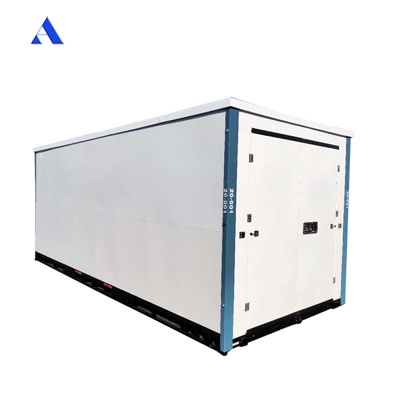 Galvanizzato 3m 4m 6m 20ft Flat Pack Mobile Storage Portable Foldable Self Storage Container per l'efficienza dello spazio