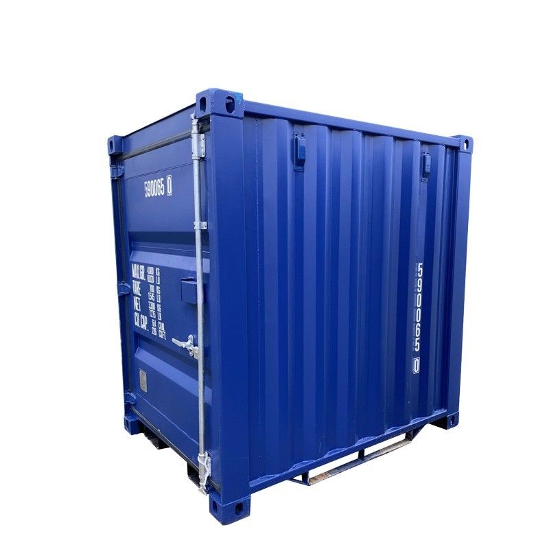 Container di stoccaggio di carico secco da 5 piedi Mini portabile Container di spedizione da 5 piedi di lunghezza Materiale in acciaio certificato CSC