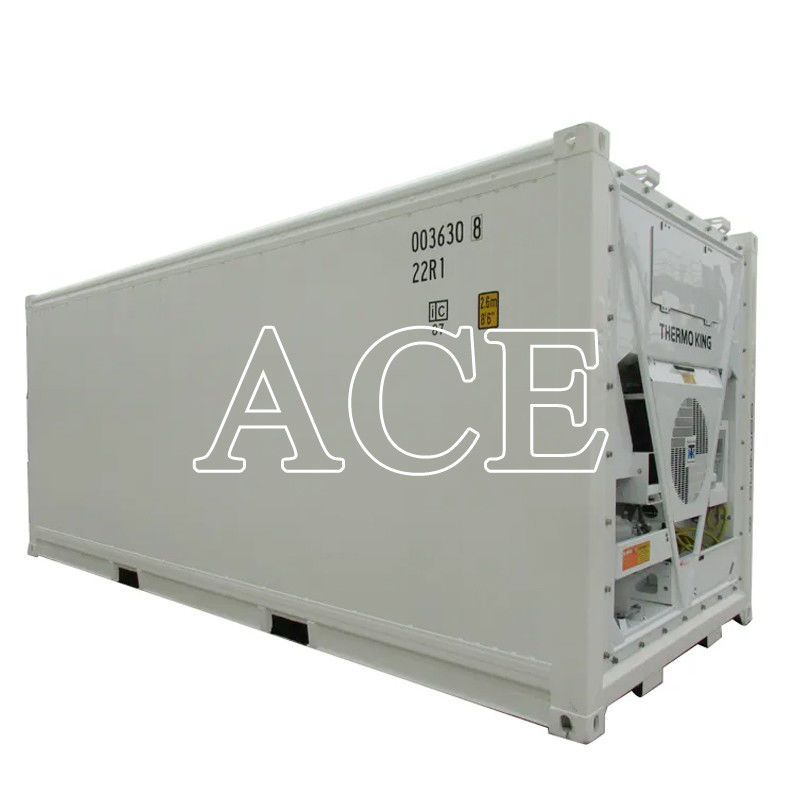 Dimensioni interne l x W x H mm 5456 x 2290 x 2276 mm 6m Lunghezza 28cbm 20ft Contenitore frigorifero Reefer