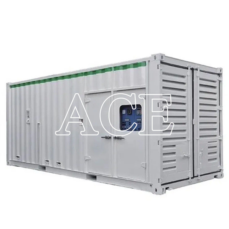 Soluzioni energetiche in contenitori Contenitore secco Genset con caratteristiche di riduzione del rumore e ventilazione Certificato CSC