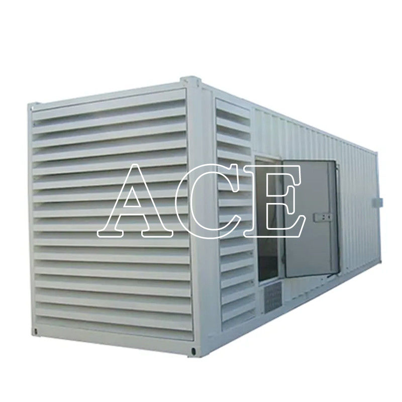 20ft 40ft Genset Container Isolato Persiane Riduzione del rumore ventilato Certificato da CSC Ideale per il carico e la spedizione