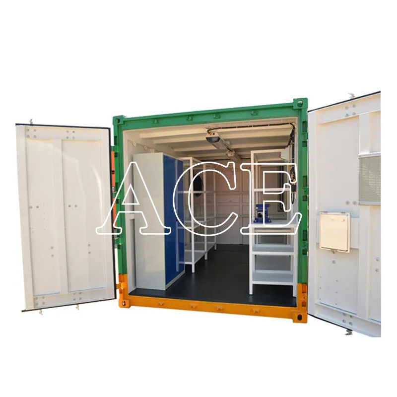 30.90CBM Capacità A60 Standard Offshore Container Workshop con DNV 2.7-1 Standard e dimensioni di apertura di 2.218 x 2.223 M