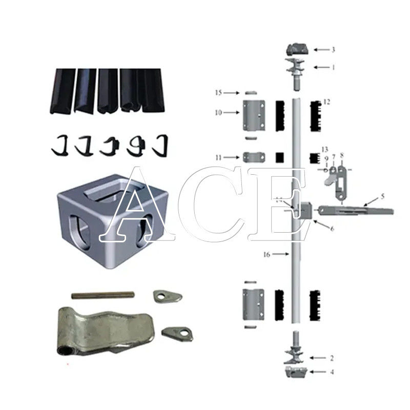 Professionista di ISO Marine 20ft 40ft Container di spedizione parti di ricambio e accessori con materiale di pavimento in legno duro