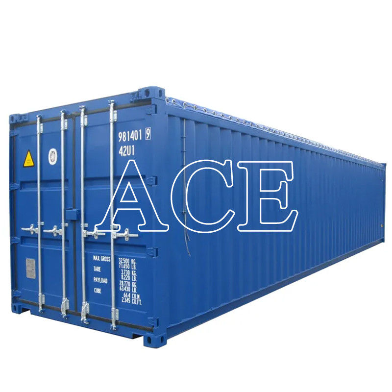Container da spedizione aperti da 40 piedi con copertura di tetto in bambusa in PVC in ottime condizioni