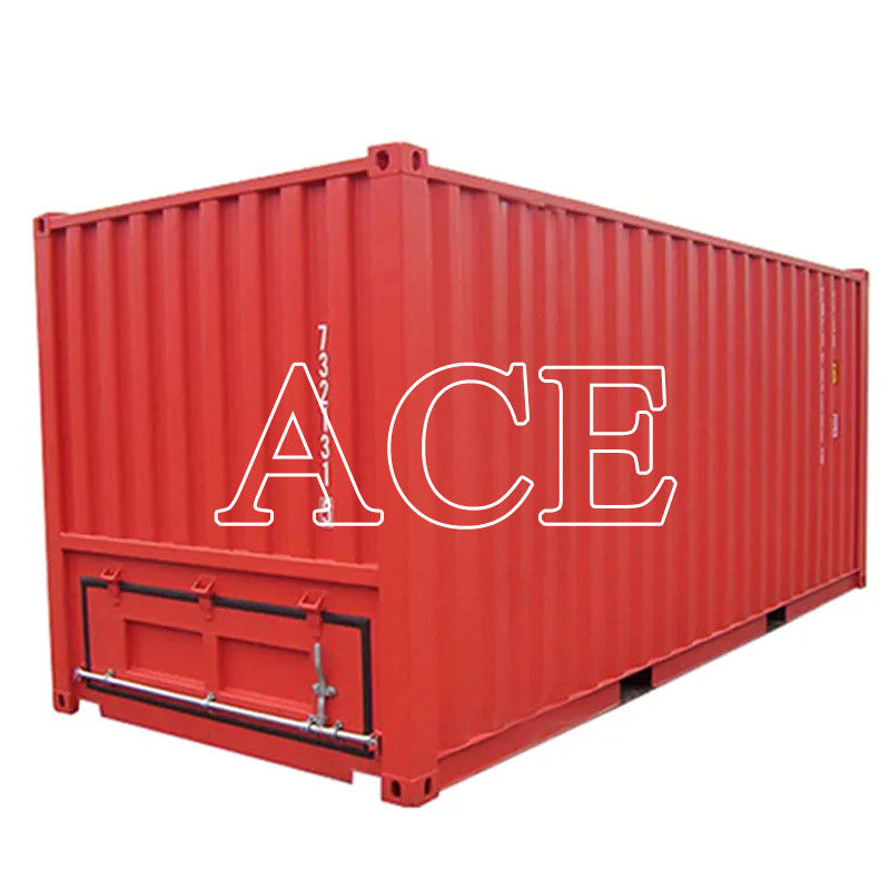 Top Loading Front Unloading Pavimento in acciaio 20ft Cargo secco Grano Intermedio Ingrosso ISO Container di spedizione