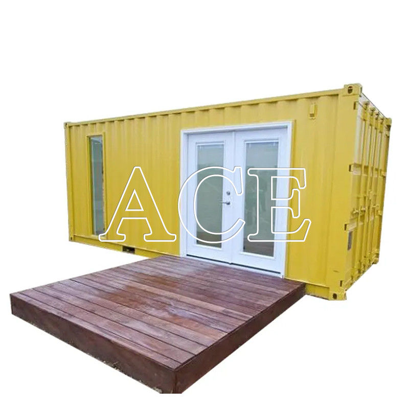 Custom Made Luxury Prefab Container House Design flessibile con finestra in alluminio e container da 20 piedi