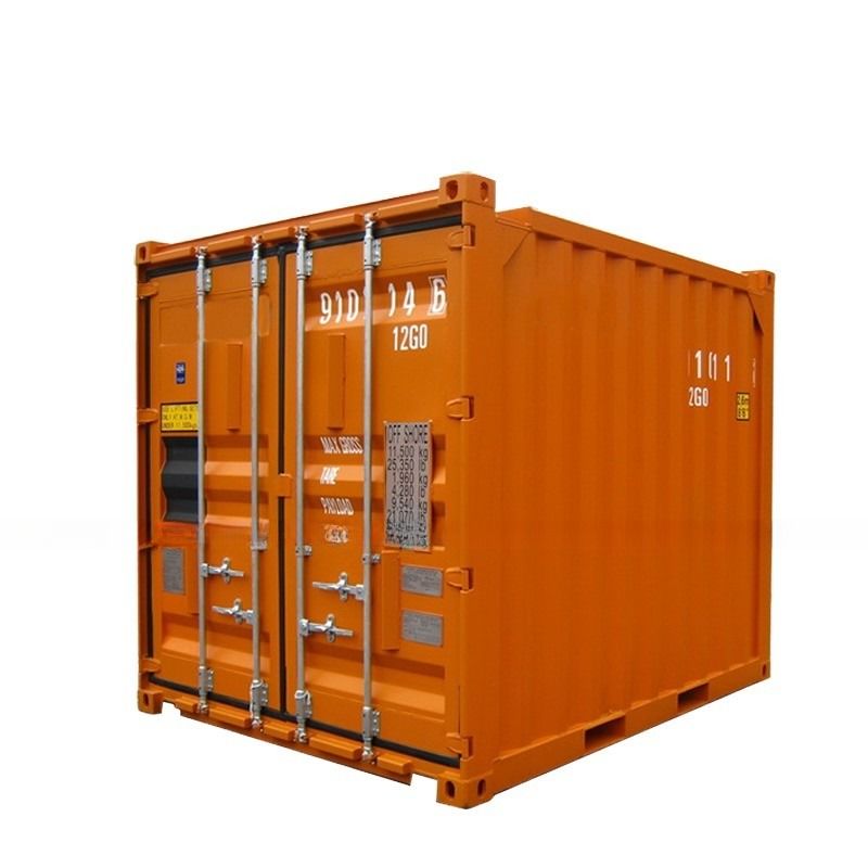 Contenitore offshore da 10 piedi con DNV 2.7-1 Certificato EN ISO 10855 Standard Dry Closed Box in Corten in acciaio