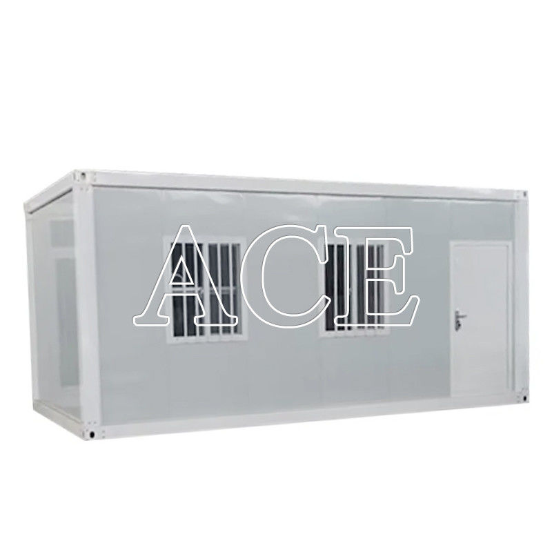 1 porta 3m 6m 7m Lunghezza Rapido fatto facile Costruire Assemblaggio 20ft Flat Pack Container House Ufficio con bagno e doccia opzionali