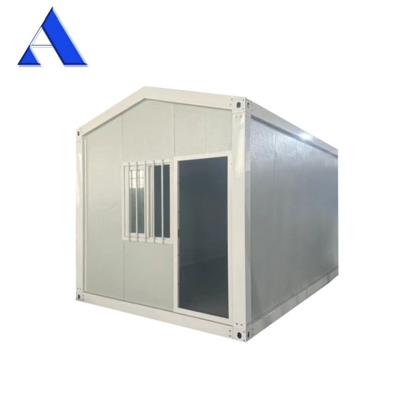 20ft Prefabbricato mobili struttura modulare ufficio Flat Pack Spedizione Container House Simple stile moderno Acciaio angolo Fusione
