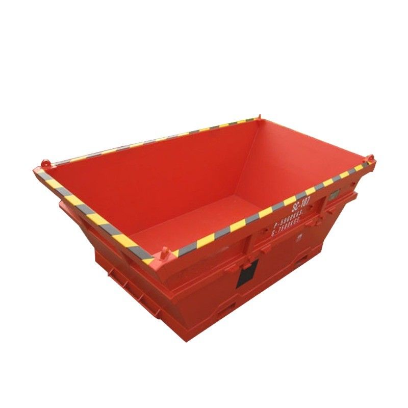 3789mm Lunghezza 6.5 CBM DNV Standard Steel Offshore Waste Skip Onshore Container di rifiuti Trasporto per lo smaltimento dei rifiuti