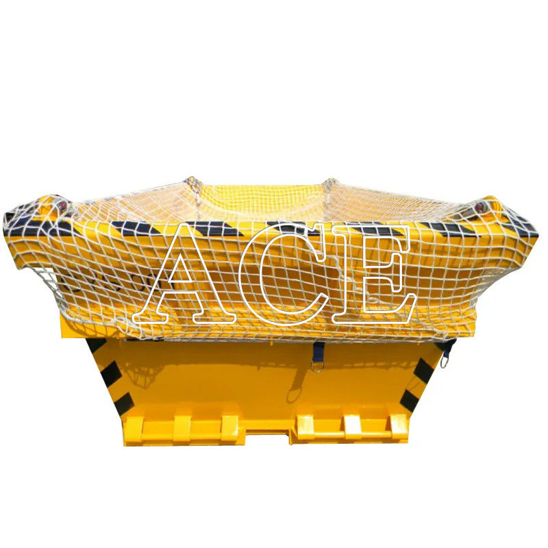 13' CortenA Acciaio Offshore Skip Container per DNV2.7-1 Conforme allo smaltimento ecologico