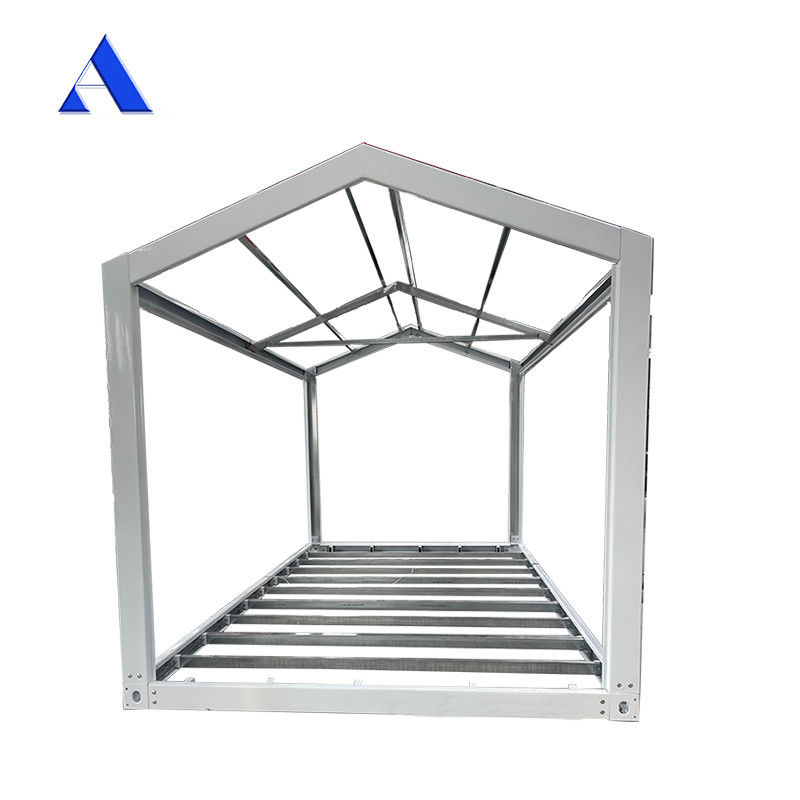 Modulo prefabbricato di container di spedizione in acciaio leggero galvanizzato