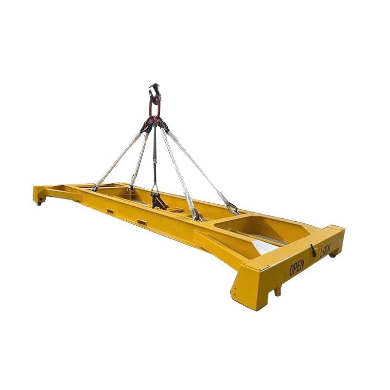 Condizione 42 tonnellate carico utile 40 piedi contenitore di spedizione diffusore semiautomatico travi di sollevamento con dimensioni di fionda 12118 x 2438 mm