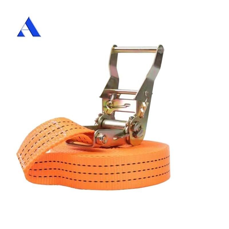 1.5 a 10 tonnellate cintura di legno di carico Ratchet Tie Down Strap Container cintura di legno come per esigenza e lunghezza personalizzata