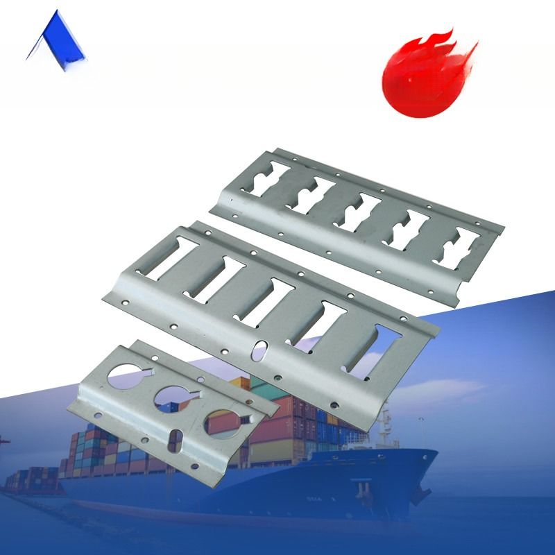 Servizio OEM personalizzato di alta qualità Galvanizzato o in acciaio inossidabile rimorchio E Track Tie Down Rail per il carico su camion rimorchio