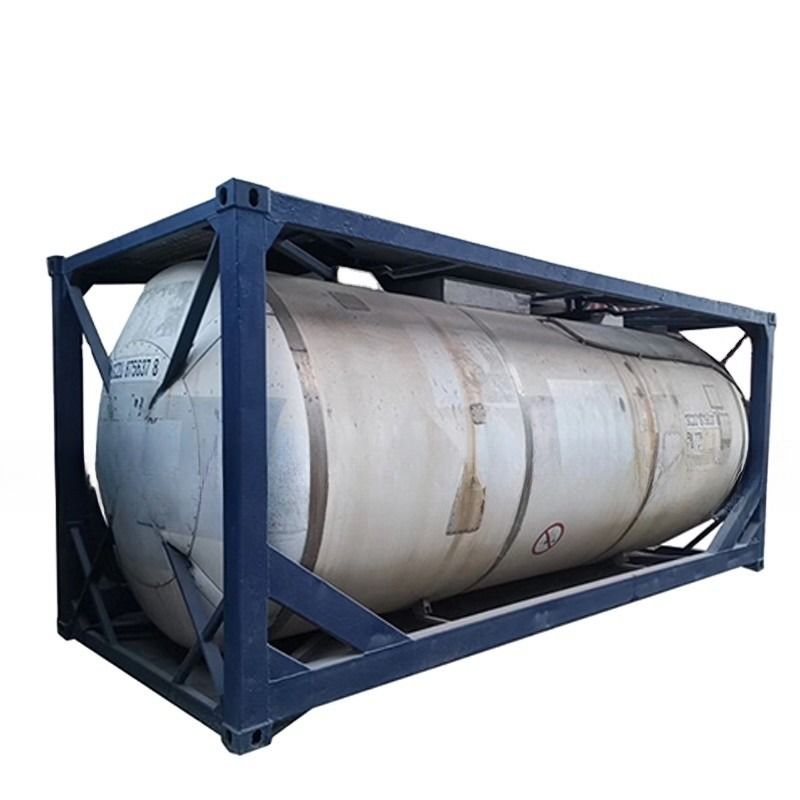 Certificato CSC T11 ISO Contenitore serbatoio da 21000L a 26000L per lo stoccaggio di prodotti chimici in acciaio e acciaio corten