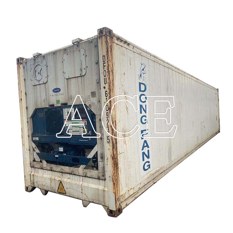 Container frigoriferi da 40 piedi per trasportatori di seconda mano Container da 40 piedi con pavimento a T