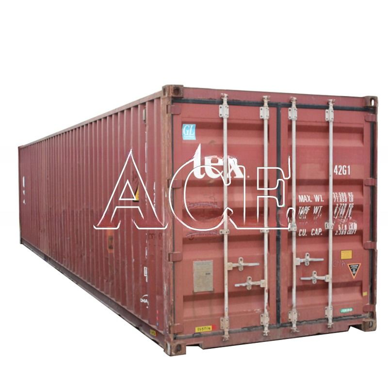 40ft HC 40ft Container di spedizione alto cubo di seconda mano Container secco Cargo degno Usato 40 piedi